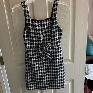 Trixxi Girl Black and White Dress